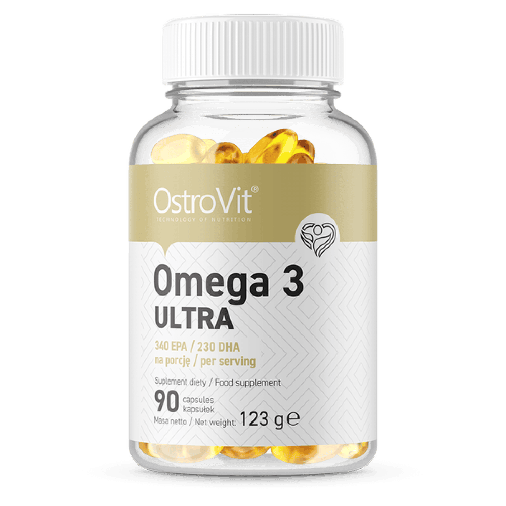 OSTROVIT Omega 3 Ultra 90 гел капсули