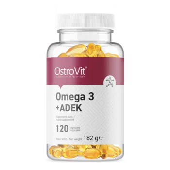 OSTROVIT Omega 3 + ADEK Vitamin A + D + E + K 120 гел капсули