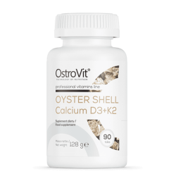 OSTROVIT Oyster Shell Calcium D3 + K2 90 таблетки