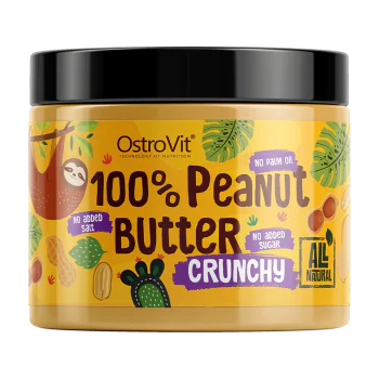 OSTROVIT 100% Peanut Butter Crunchy 500 г