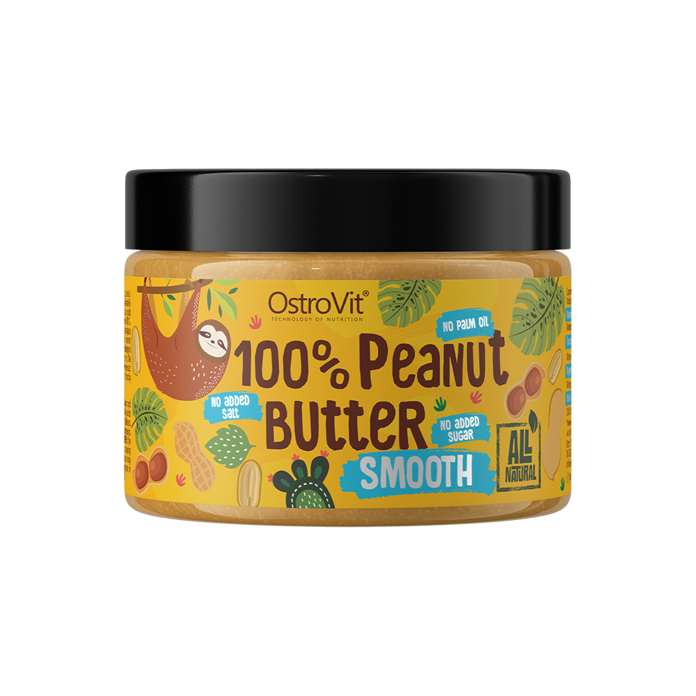 OSTROVIT 100% Peanut Butter Smooth 500 г