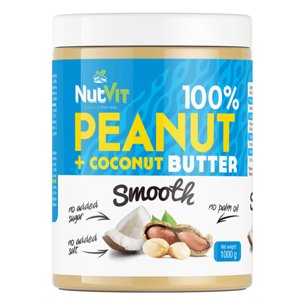 OSTROVIT Peanut Butter + Coconut Butter 1000гр 