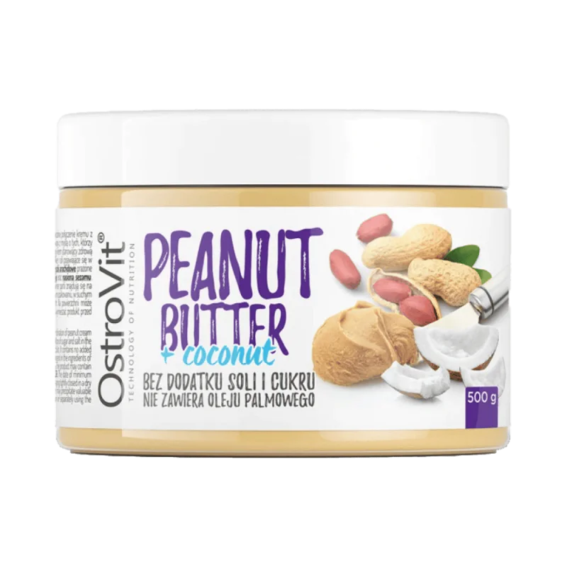 OSTROVIT Peanut Butter + Coconut Butter 500гр 