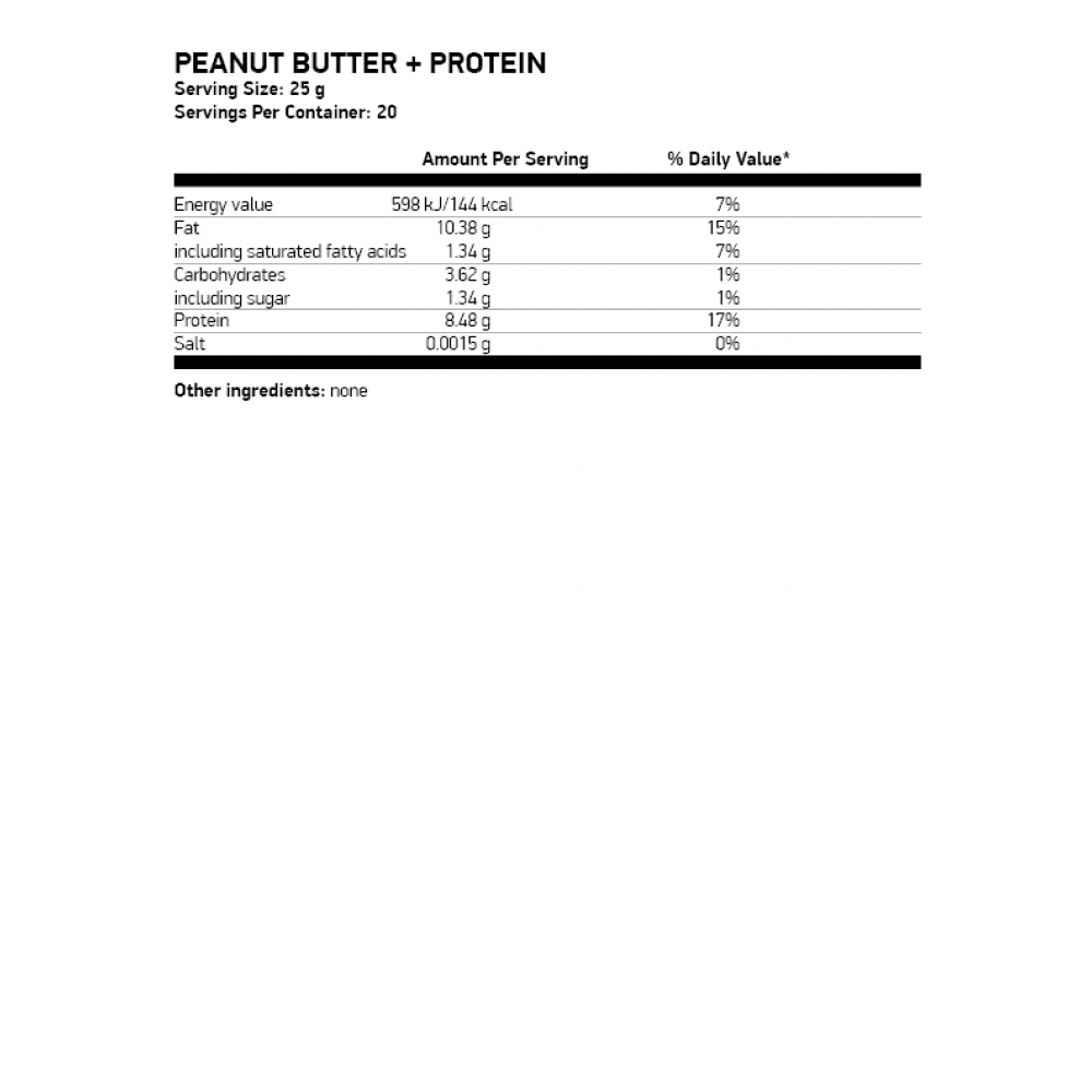 OSTROVIT Peanut Butter + Protein 500гр 