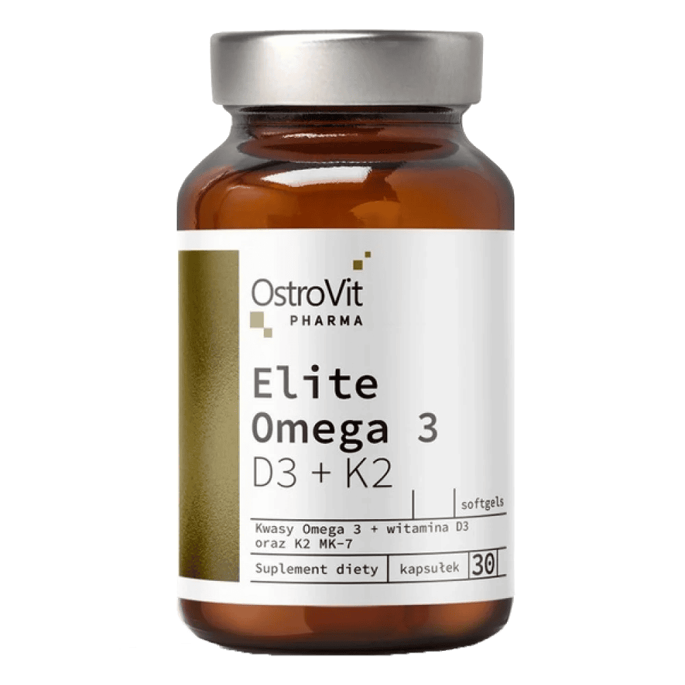 OSTROVIT Pharma Elite Omega 3 D3 + K2 30 гел капсули