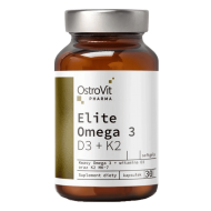 OSTROVIT Pharma Elite Omega 3 D3 + K2 30 гел капсули