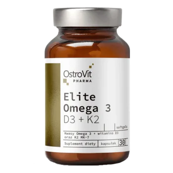 OSTROVIT Pharma Elite Omega 3 D3 + K2 30 гел капсули