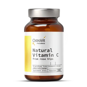 OSTROVIT Pharma Natural Vitamin C from Rose Hips 30 капсули