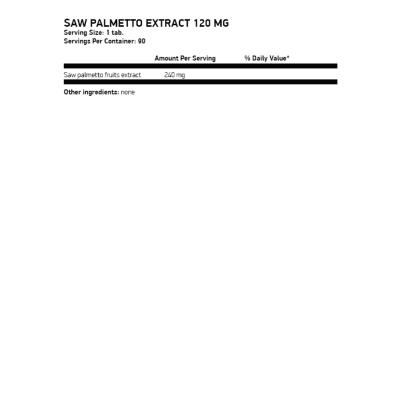 OSTROVIT Saw Palmetto Extract 90 таблетки
