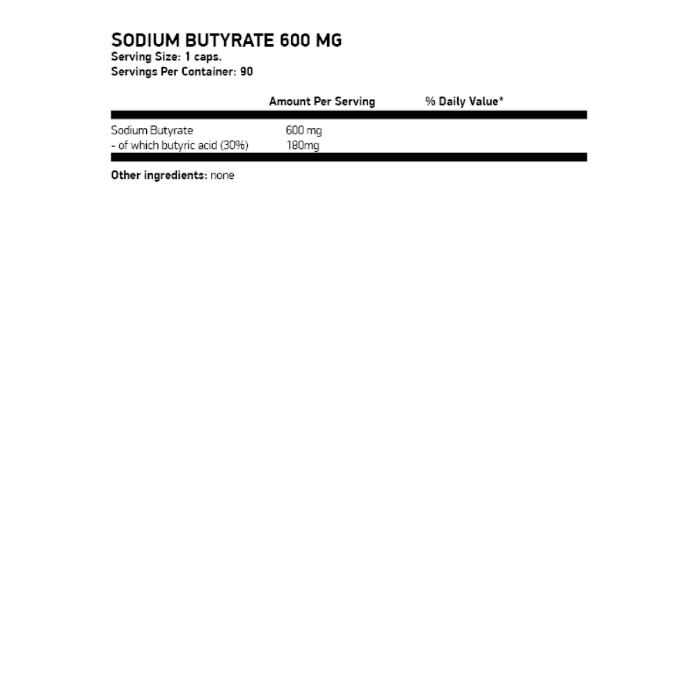 OSTROVIT Sodium Butyrate 90 капсули