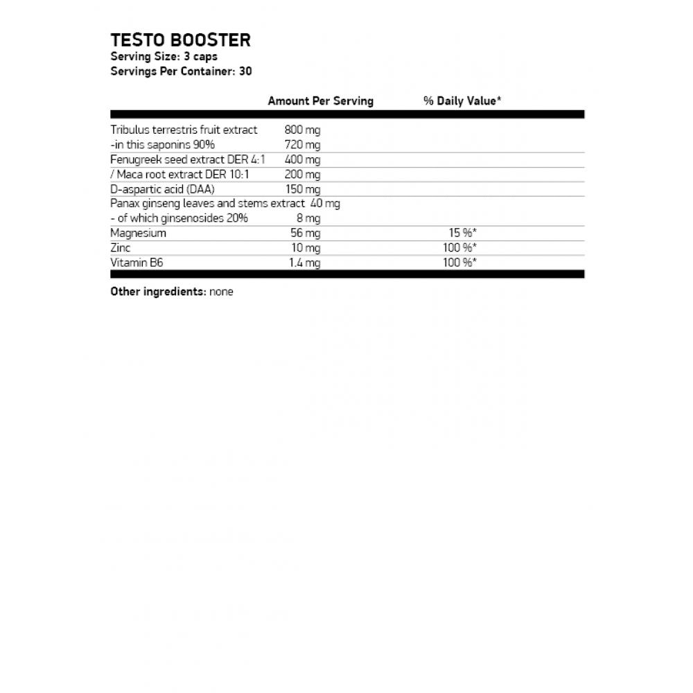 OSTROVIT Testo Booster 90 капсули