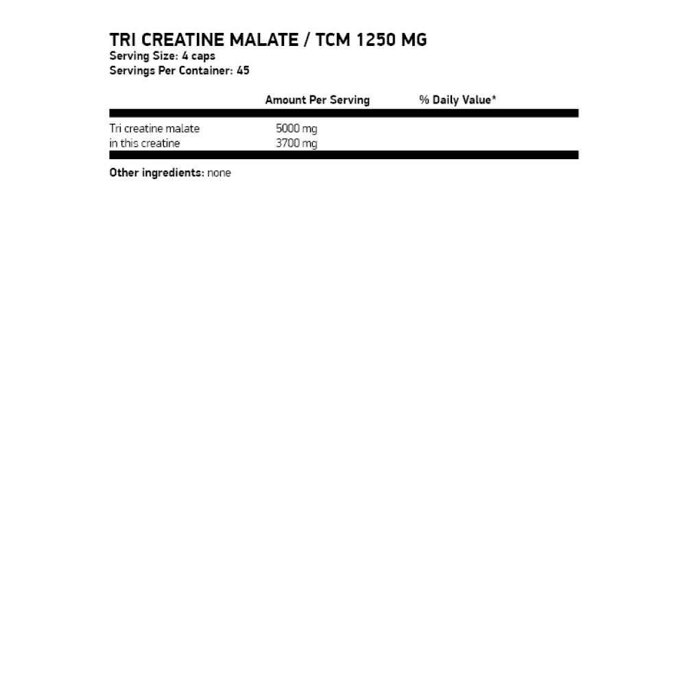 OSTROVIT Tri Creatine Malate TCM 1250 180 капсули