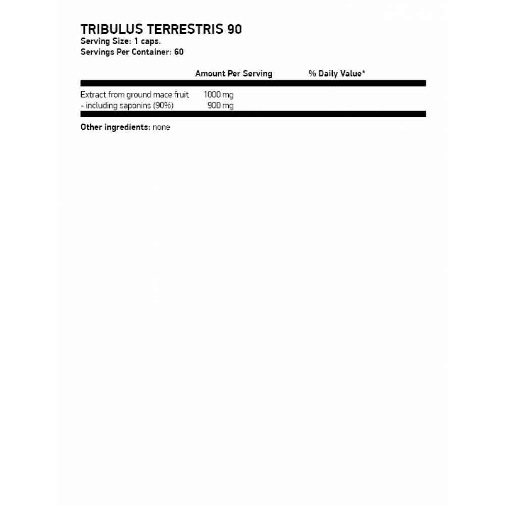 OSTROVIT Tribulus Terrestris 90 60 капсули