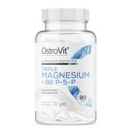 OSTROVIT Triple Magnesium + B6 P-5-P 90 капсули