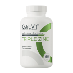 OSTROVIT Triple Zinc Gluconate + Picolinate + Citrate 90 капсули