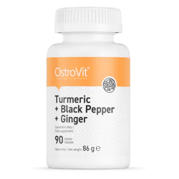 OSTROVIT Turmeric + Black Pepper + Ginger 90 таблетки