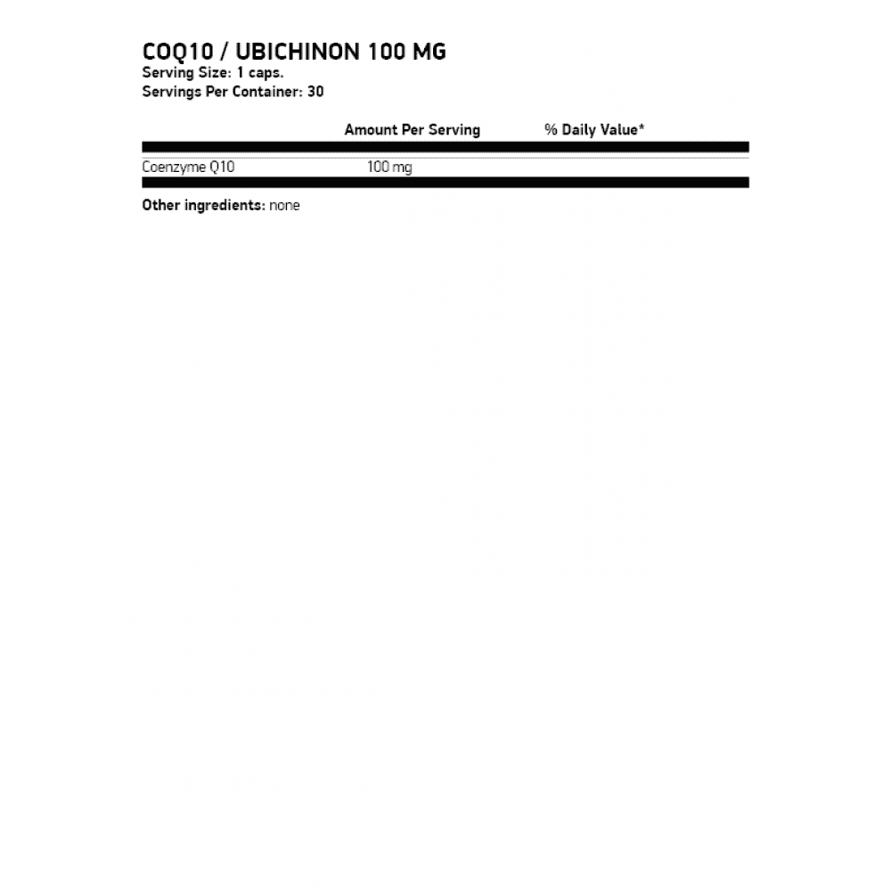 OSTROVIT Ubichinon Q10 100 30 гел капсули