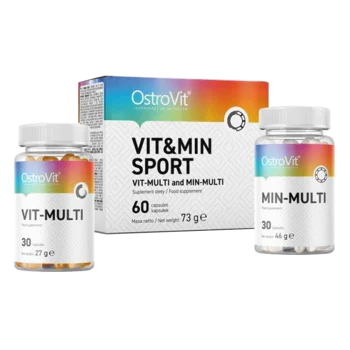 OSTROVIT Vit&Min Sport Vit-Multi and Min-Multi Formula 2 x 30 капсули
