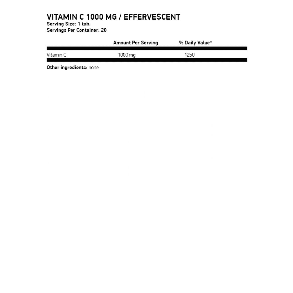 OSTROVIT Vitamin C 1000 20 таблетки