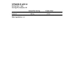 OSTROVIT Vitamin E 400 IU 90 гел капсули