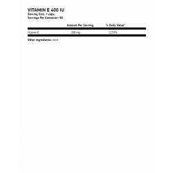 OSTROVIT Vitamin E 400 IU 90 гел капсули