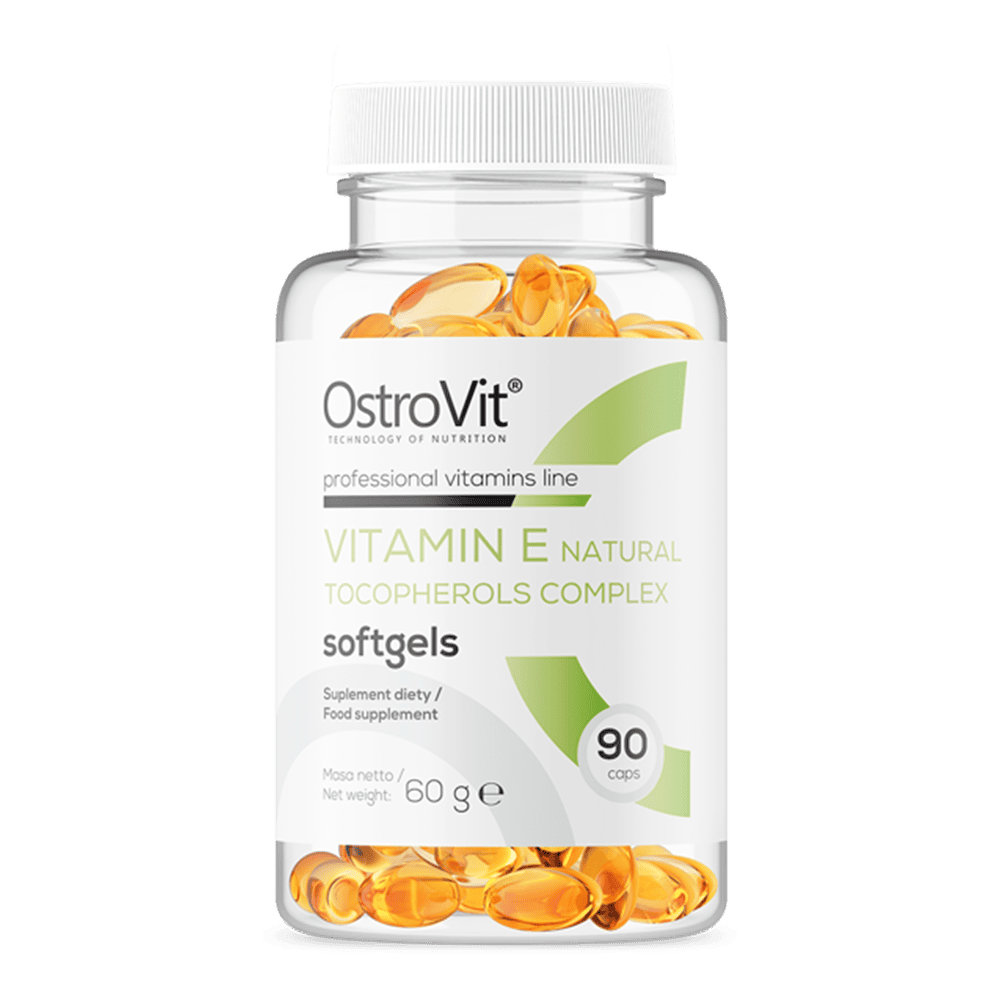 OSTROVIT Vitamin E Natural Tocopherols Complex 90 капсули