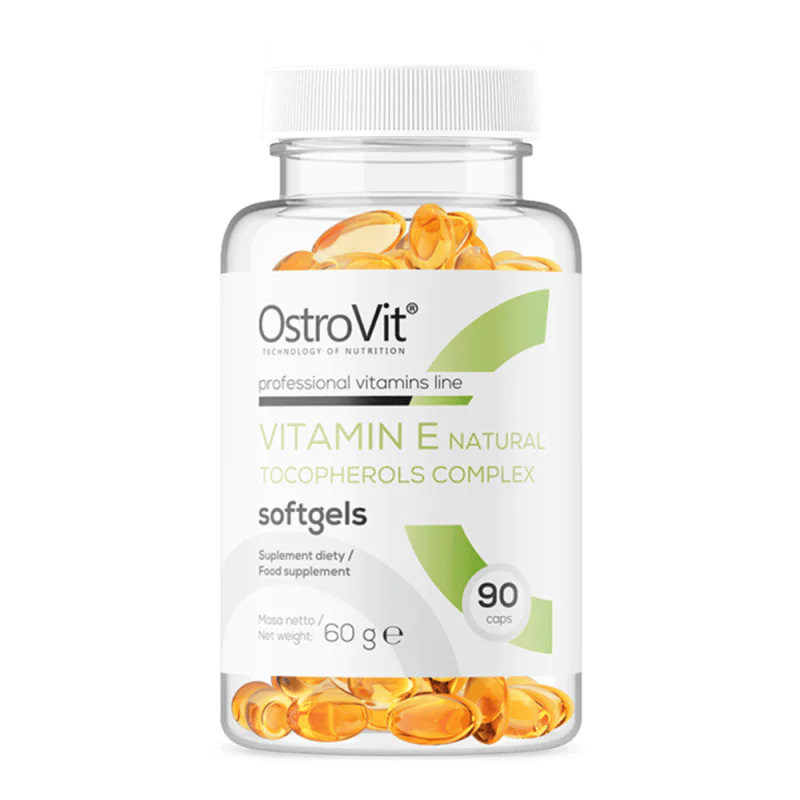 OSTROVIT Vitamin E Natural Tocopherols Complex 90 капсули