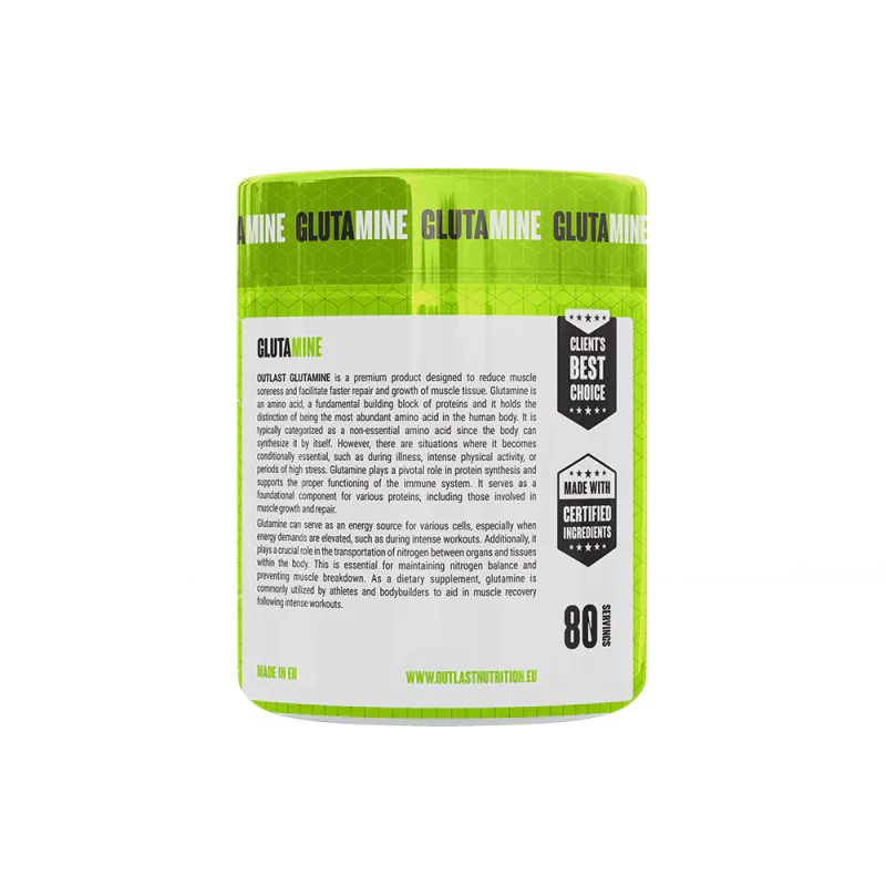 OUTLAST NUTRITION Glutamine 400 г      