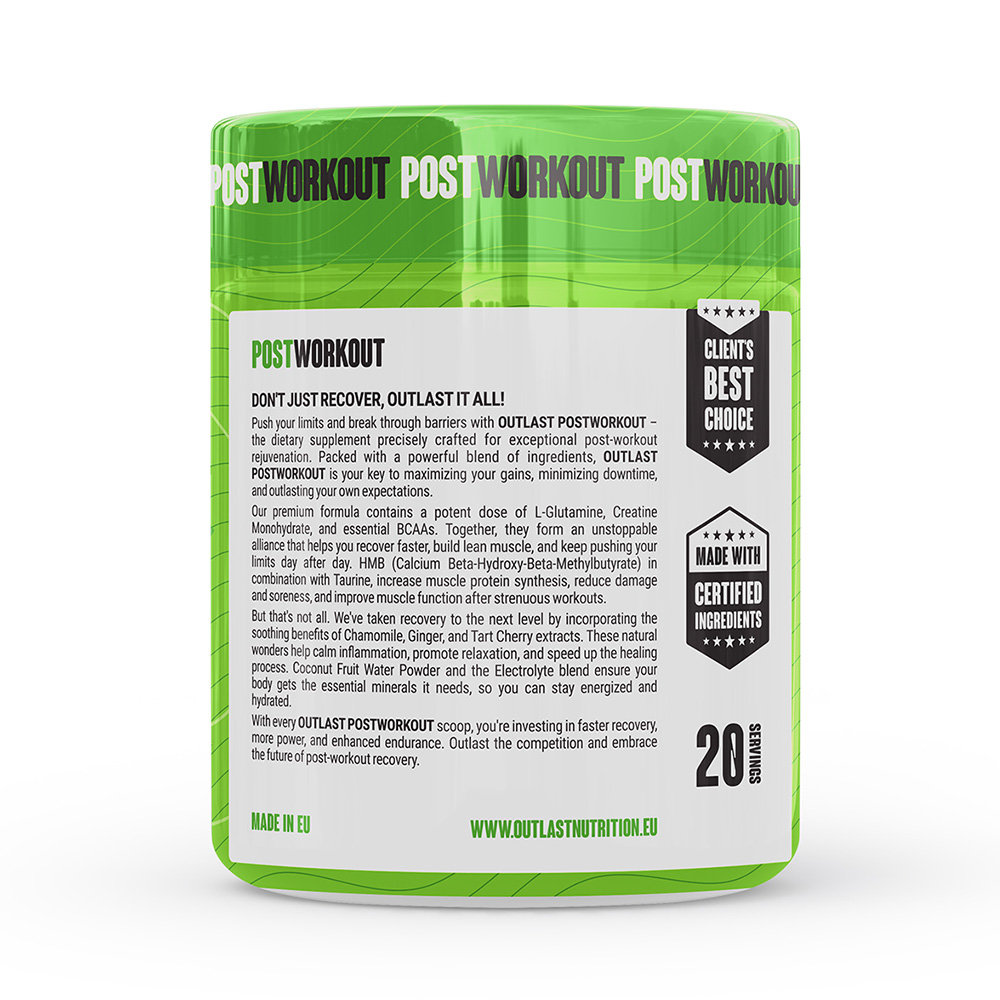 OUTLAST NUTRITION Postworkout 440 г 