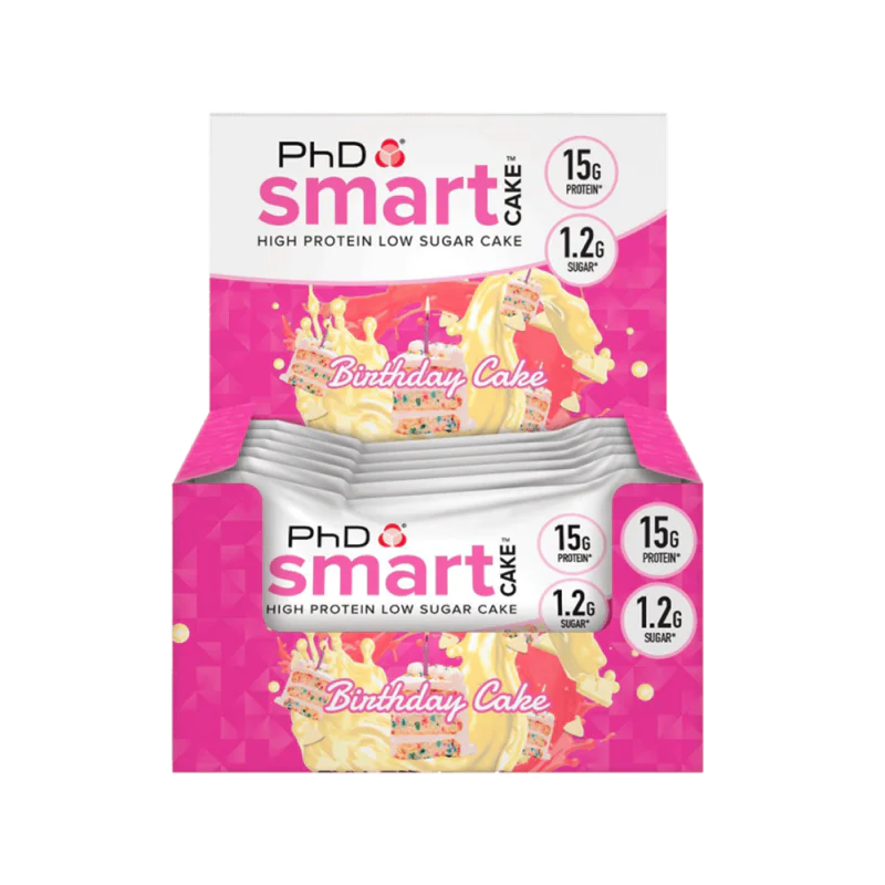 PHD Smart Cake 12 протеинови десерта х 60 г