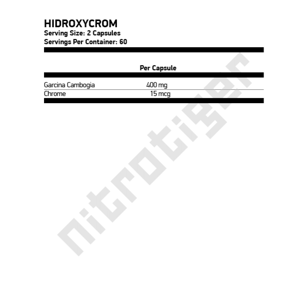 POWERGYM Hidroxycrom 120 капсули