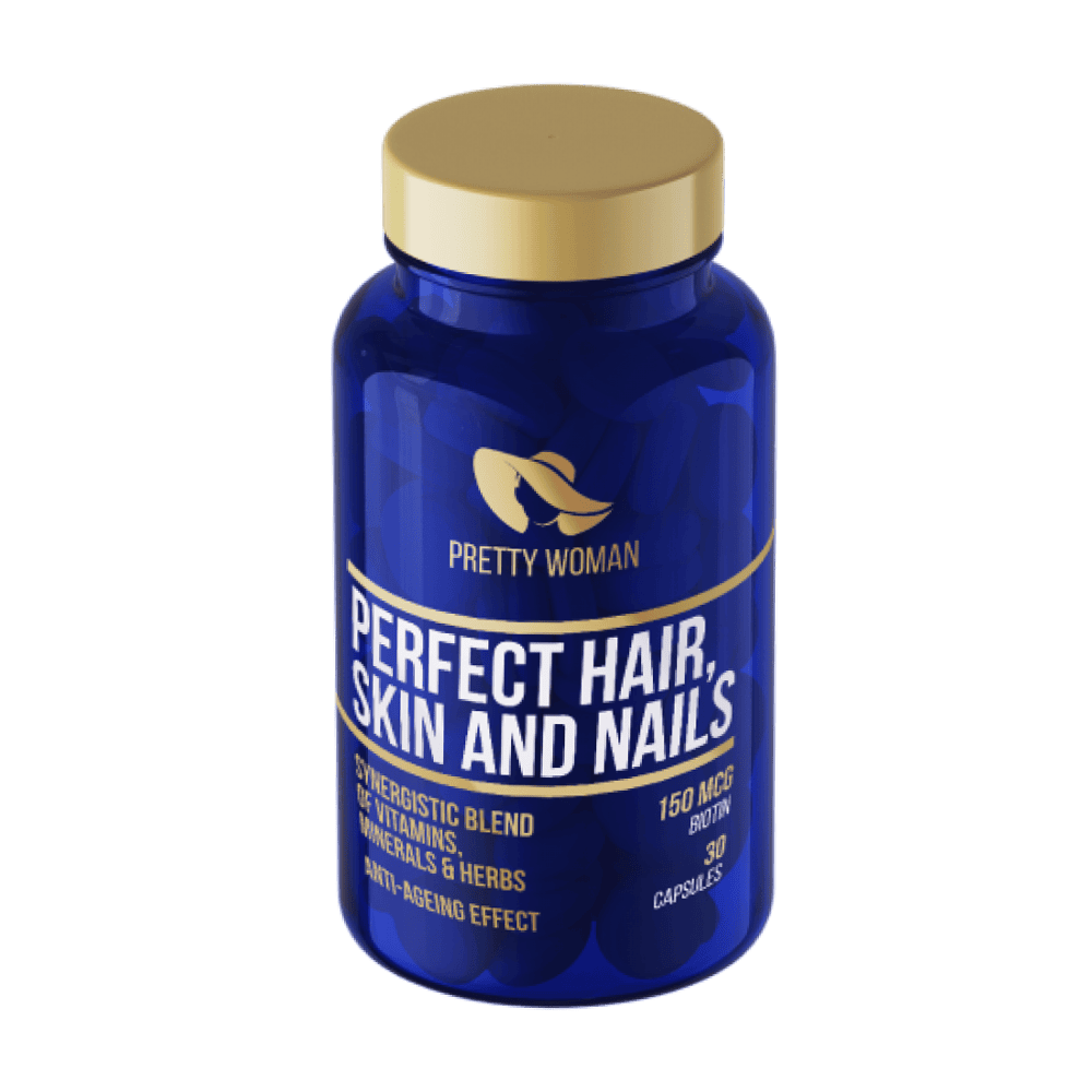 Pretty Woman Perfect Hair, Skin & Nails 30 капсули 