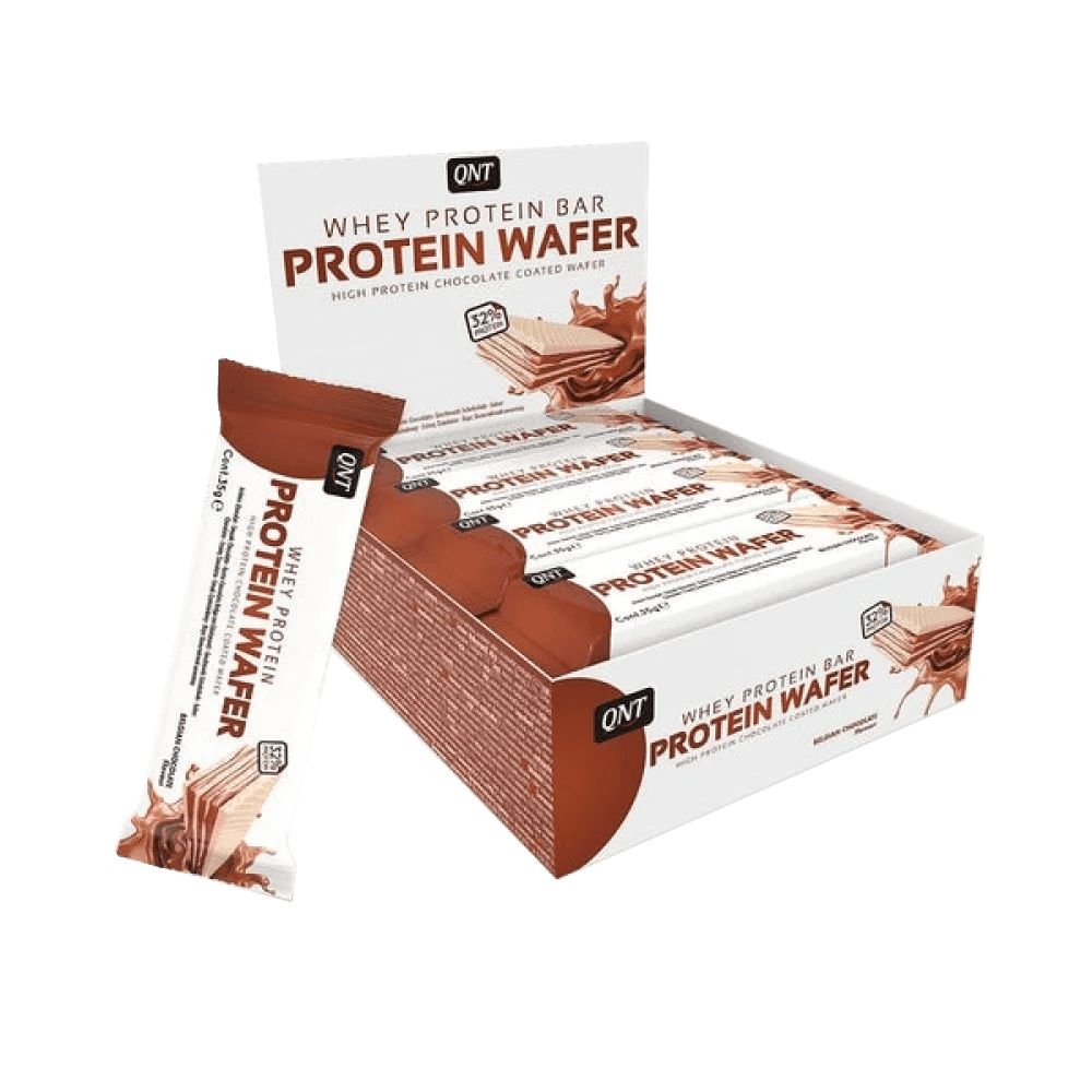 QNT Protein Wafer Bar 12 протеинови бара х 35 гр