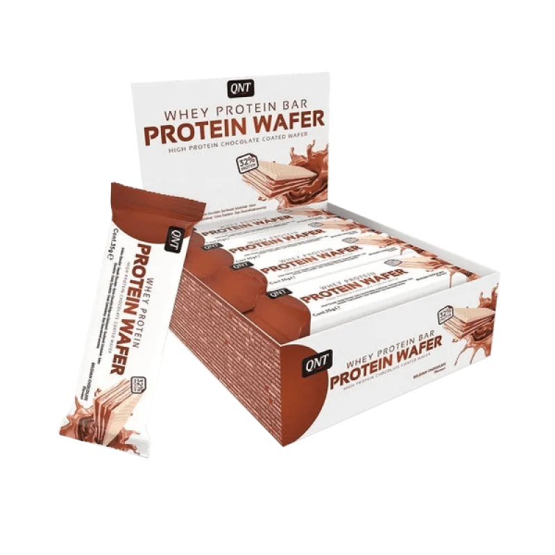 QNT Protein Wafer Bar 12 протеинови бара х 35 гр