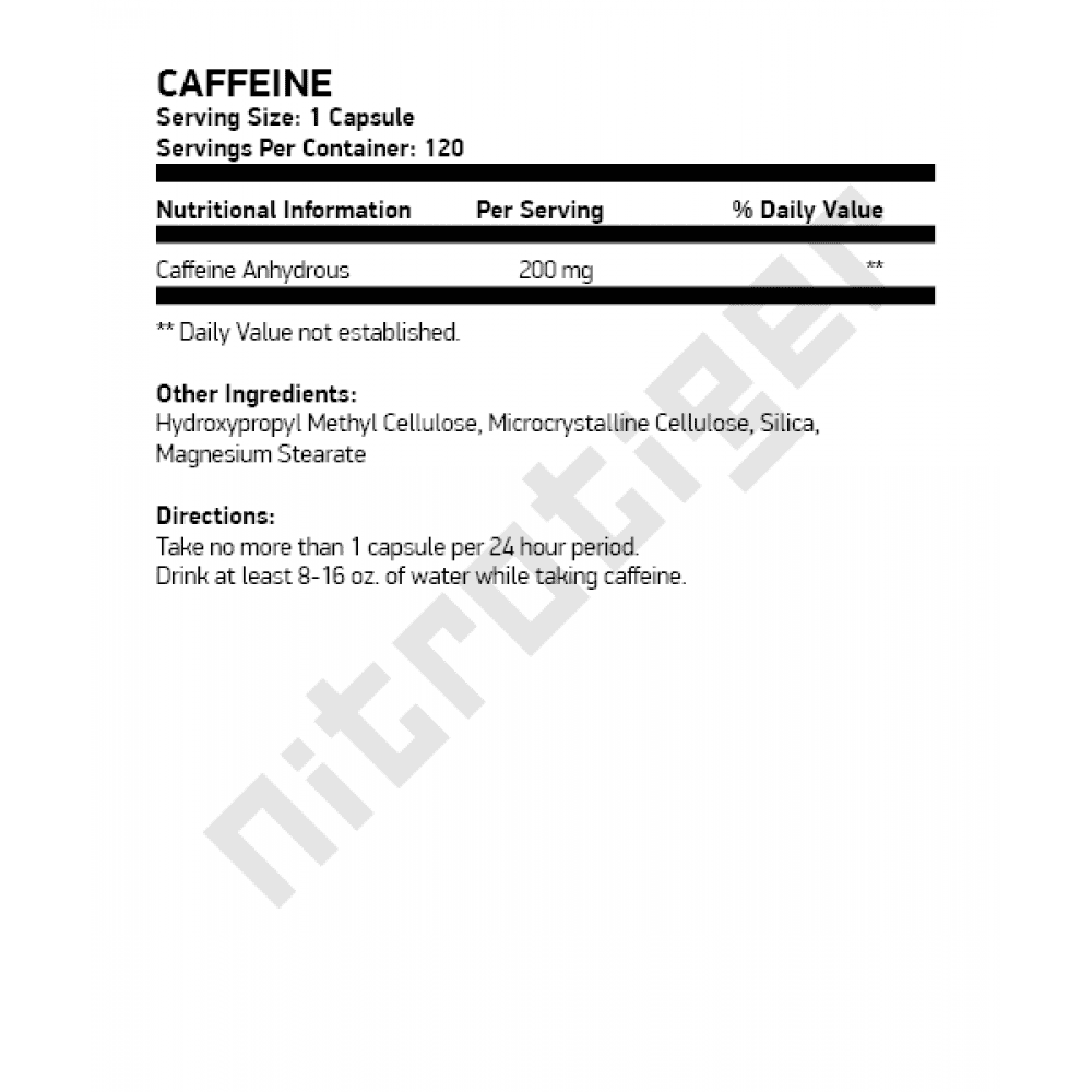 SAN Caffeine Anhydrous 120 капсули