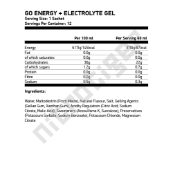 SIS GO Energy Gel + Caffeine 30 x 60 мл