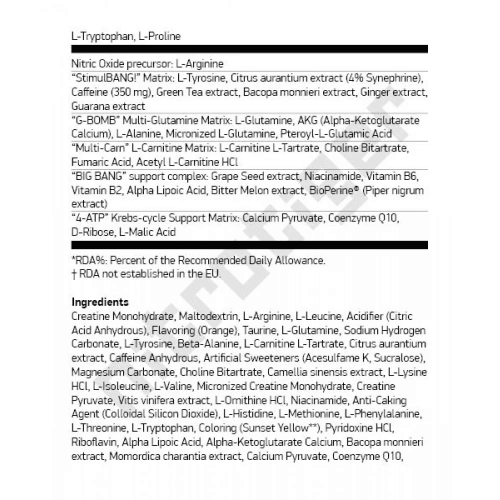 SCITEC Big Bang 825 г