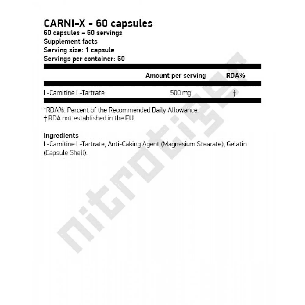 SCITEC Carni-X 60 капсули