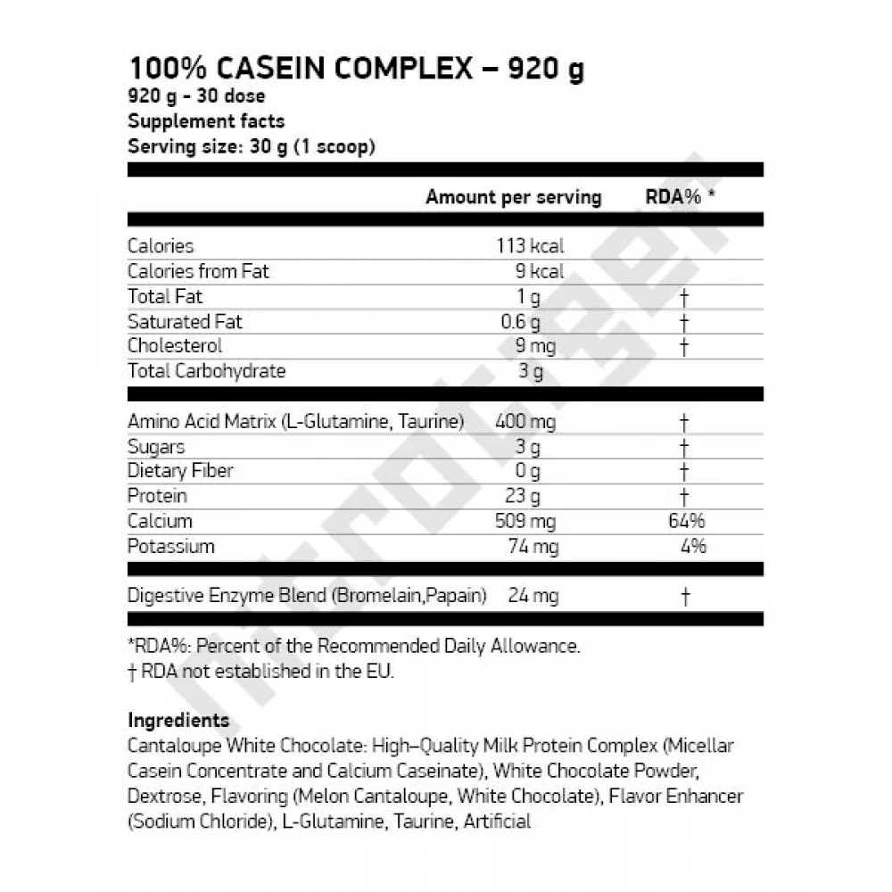 SCITEC Casein Complex 920 г