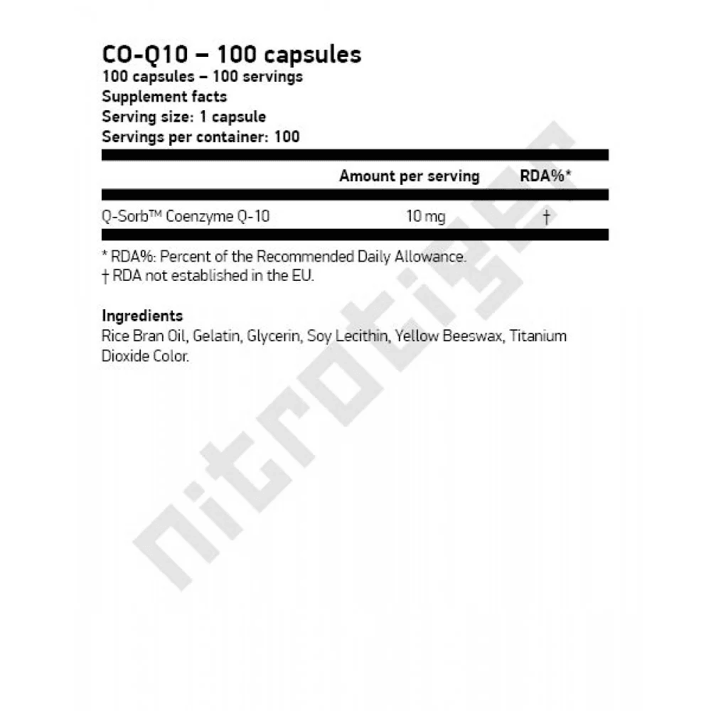 SCITEC CO-Q10 100 капсули