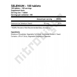 SCITEC Selenium 100 таблетки