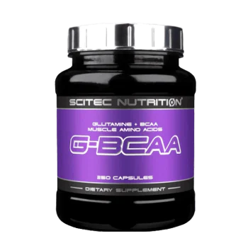 SCITEC G-BCAA 250 капсули