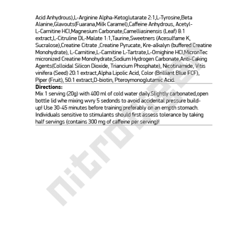 SCITEC Hot Blood 3.0 300 гр