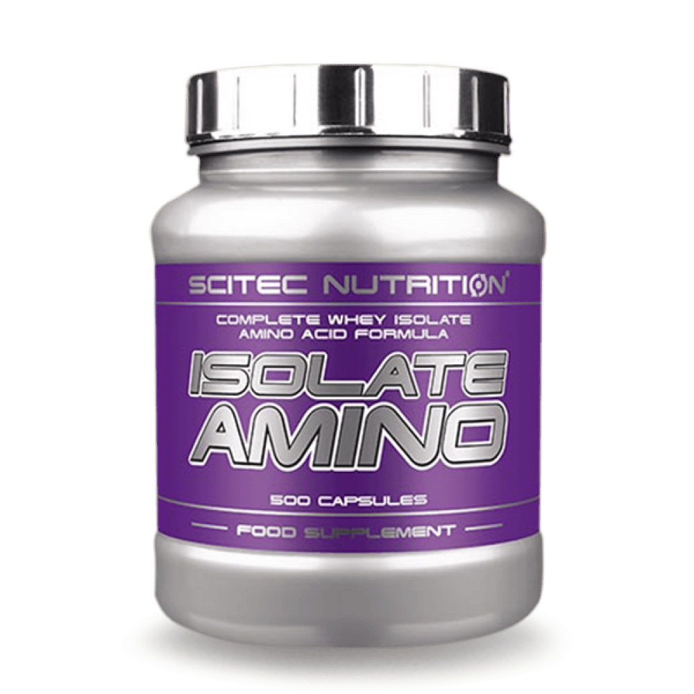SCITEC Isolate Amino 500 капсули