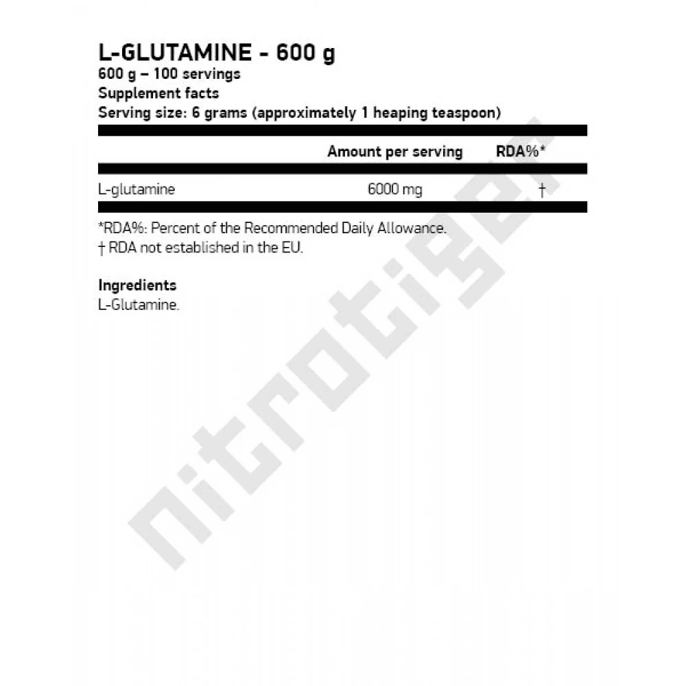 SCITEC L-Glutamine 600 г
