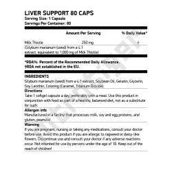 SCITEC Liver Support 80 капсули