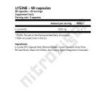 SCITEC Lysine 90 капсули