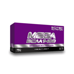 SCITEC Mega BCAA 1400 120 капсули