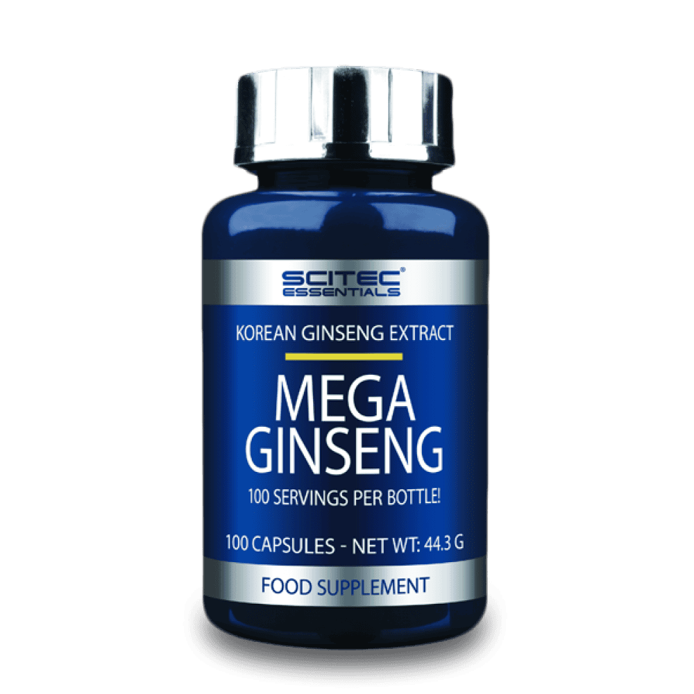 SCITEC Mega Gingseng 100 капсули