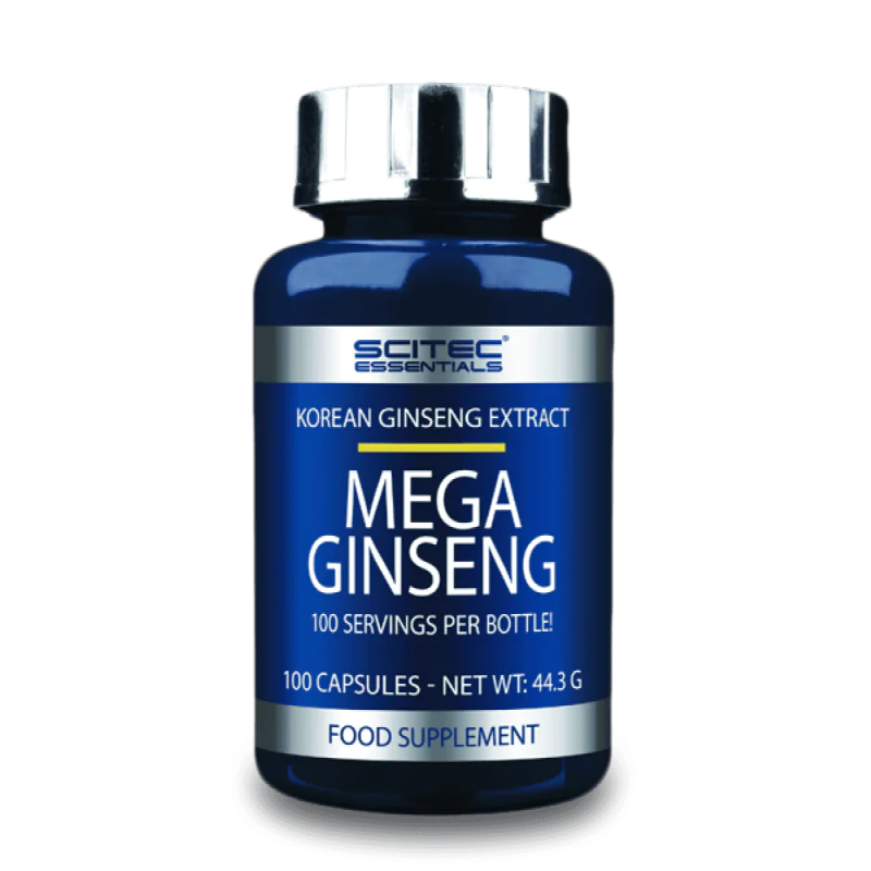 SCITEC Mega Gingseng 100 капсули